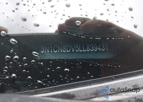 2020 Nissan Versa S Xtronic Cvt from USA, damaged, VIN 3N1CN8DV5LL839431